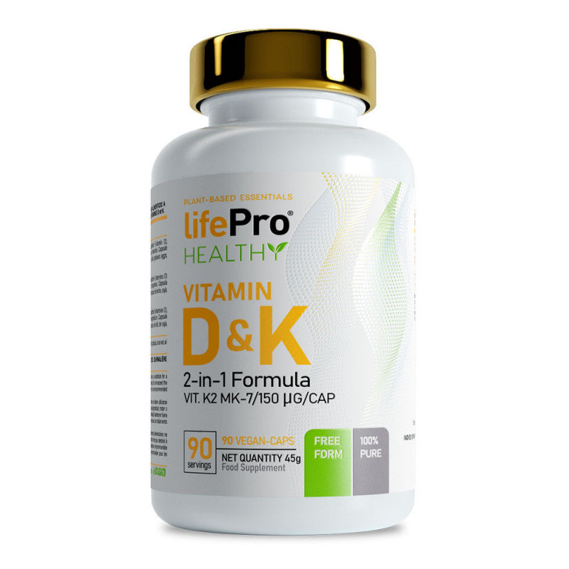 Life Pro Vitamine D3 K2 90 Gélules