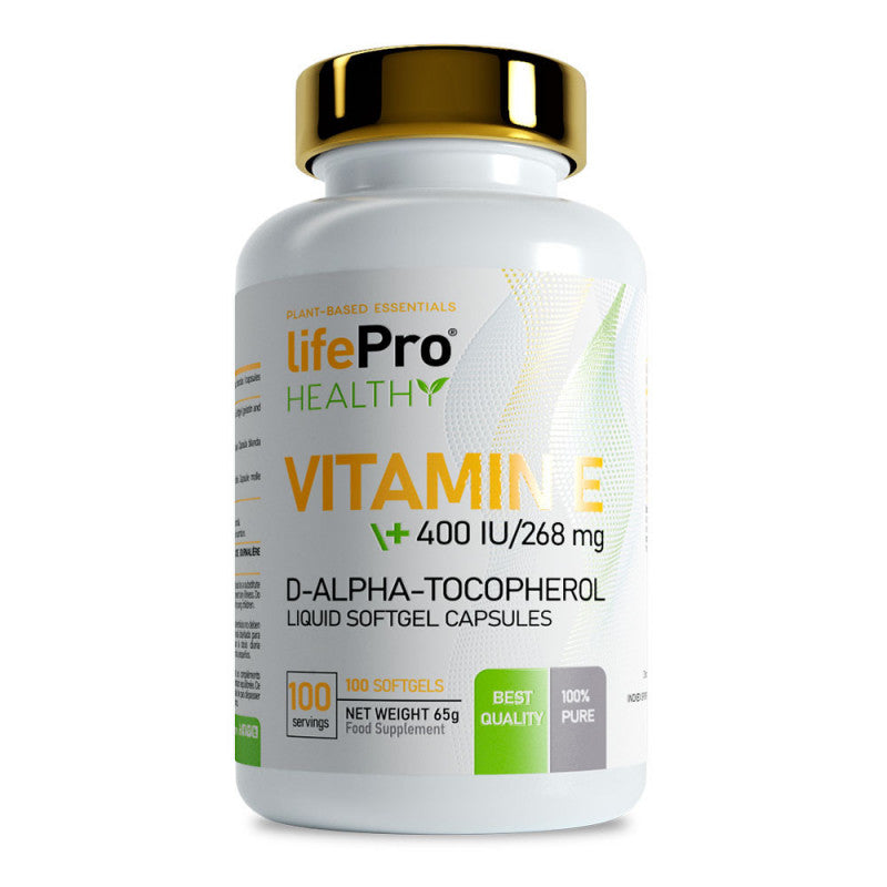 Life Pro Vitamine E 400UI 100 Gélules